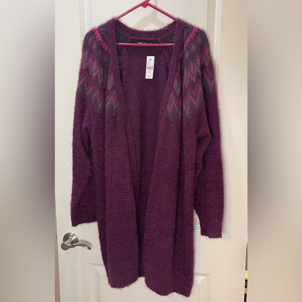 Lane Bryant NWT Cardigan with Southwestern Pattern Size 22/24